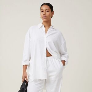 White button up shirt from cotton on